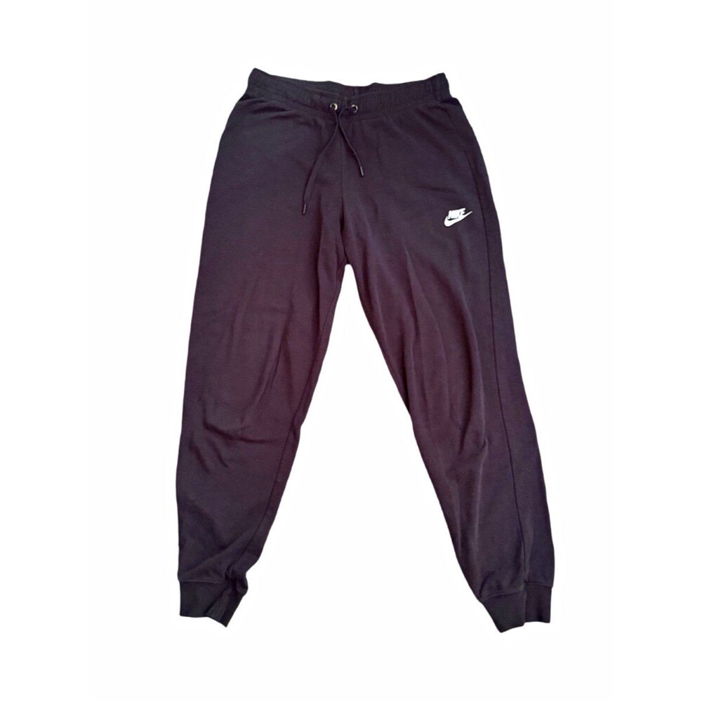Nike Men's Jogger Pants Black Size Small . Drawstring Elastic Waist Tapered